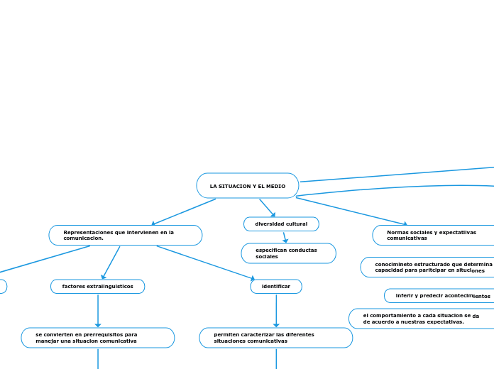 LA SITUACION Y EL MEDIO - Mapa Mental