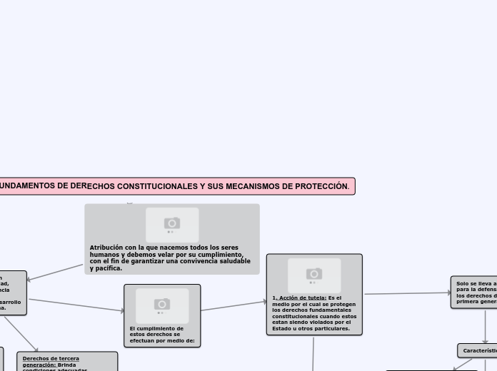 FUNDAMENTOS DE DERECHOS CONSTITUCIONALE...- Mapa Mental