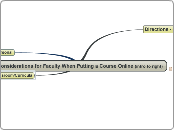 Considerations for Faculty When Putting a ...- Mind Map