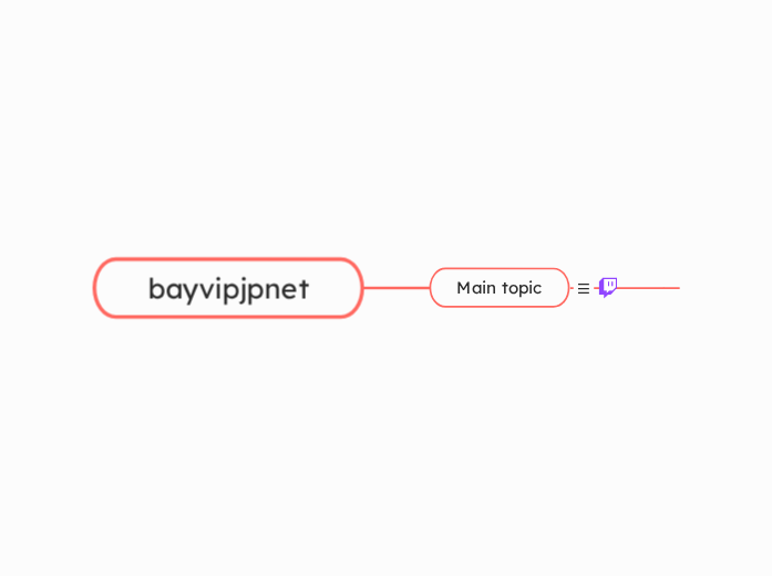 bayvipjpnet - Mindmap