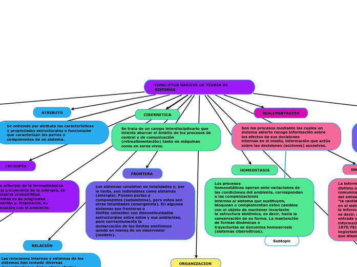 CONCEPTOS BASIC0S DE TEORIA DE SISTEMAS