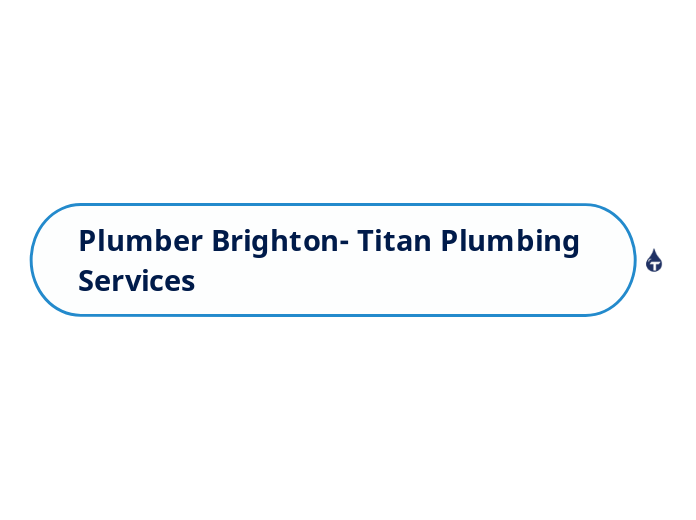 Plumber Brighton- Titan Plumbing Services - Mind Map