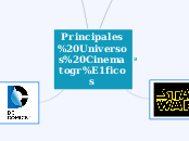 Principales Universos Cinematográficos - Mapa Mental