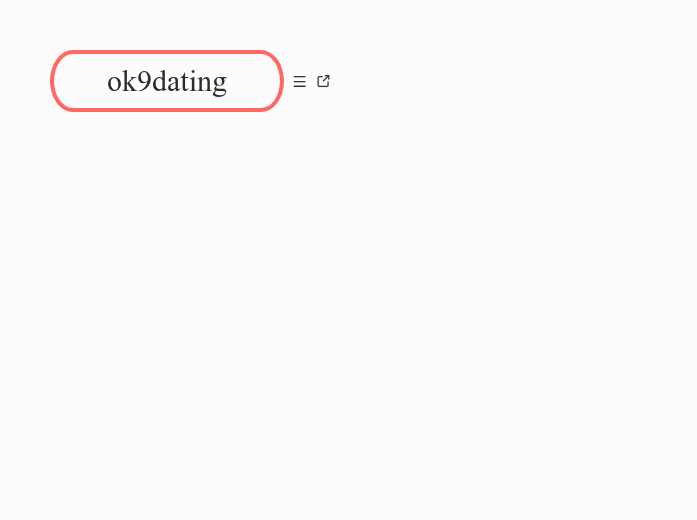 ok9dating - Mindmap