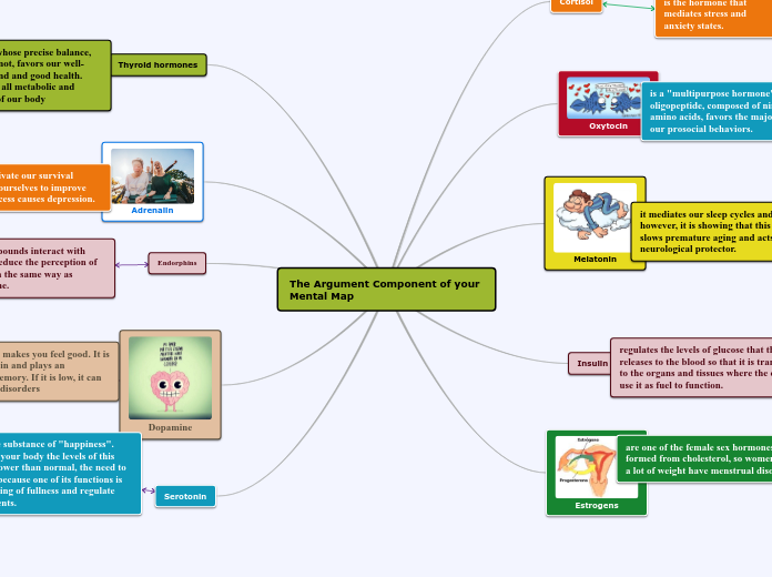 The Argument Component of your            ...- Mind Map