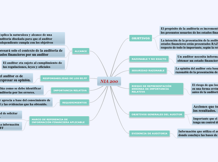 NIA 200 Mapa Mental
