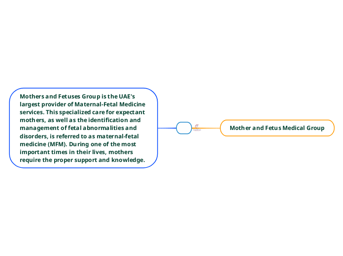 Mother and Fetus Medical Group Mind Map