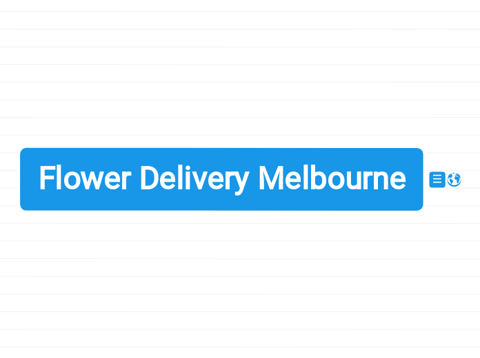 Flower Delivery Melbourne Mind Map