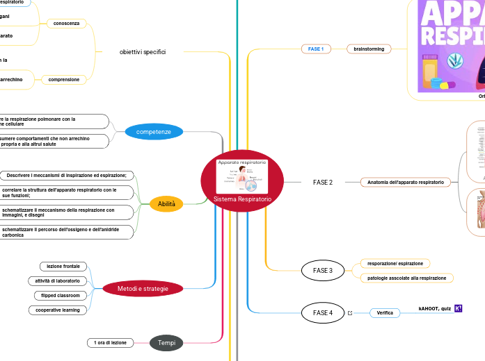 Sistema Respiratorio Mind Map