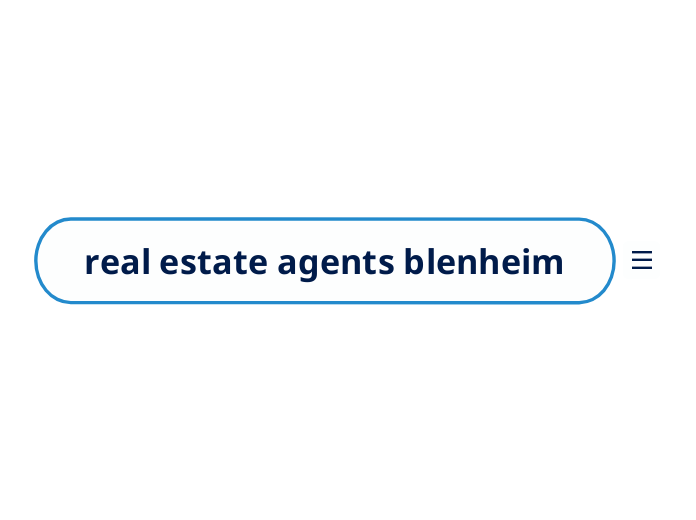 real estate agents blenheim Mind Map