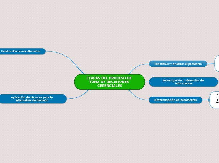 ETAPAS DEL PROCESO DE TOMA DE DECISIONES G...- Mind Map