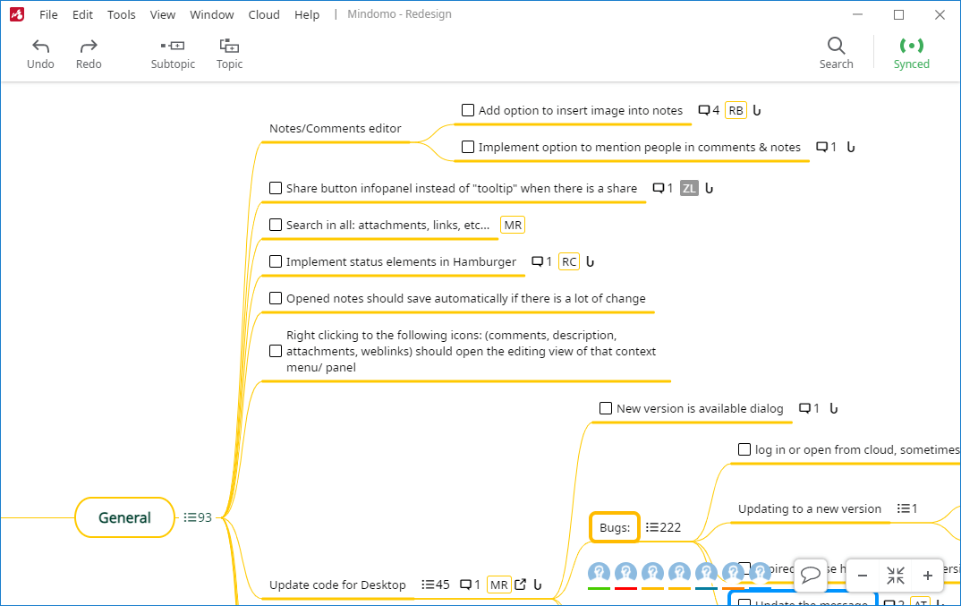 mind mapping-ohjelmisto